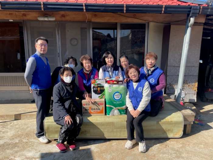 한국자유총연맹 대가면 여성회 주거 취약계층 봉사활동