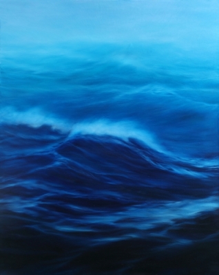 서양화가 김드보라, 바다속 강열한 느낌『Sound of Blue』개인전 진행 중