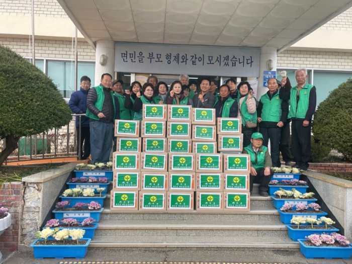 경남 고성군 대가면, 설 명절을 맞아 이웃사랑 나눔의 물결 이어져