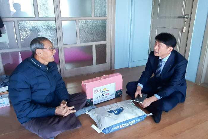 경남 남해군 창선면, 설맞이 국가유공자 및 어려운 계층 위문