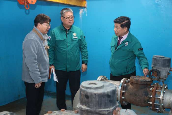 ［동정］이상근 고성군수, 동절기 집중호우에 따른 긴급 현장점검