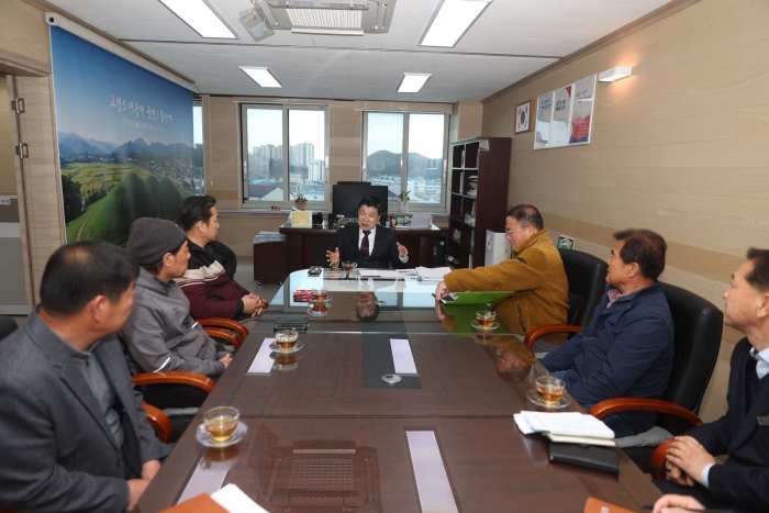［동정］이상근 고성군수, 거류 마동마을 주민과 간담회 가져