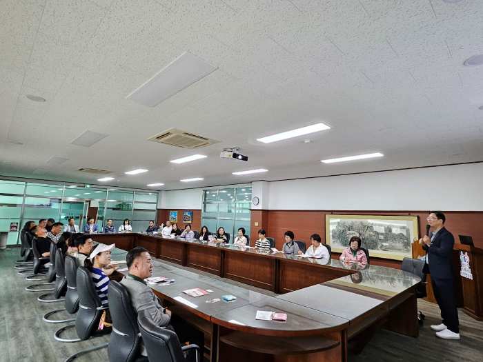 경남 고성읍 지역사회보장협의체, 광주광역시 광산구 견학 실시