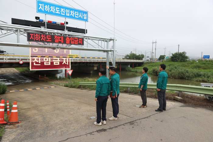 ［동정］이상근 고성군수, 장마 대비 재해 취약지역 현장 점검 나서