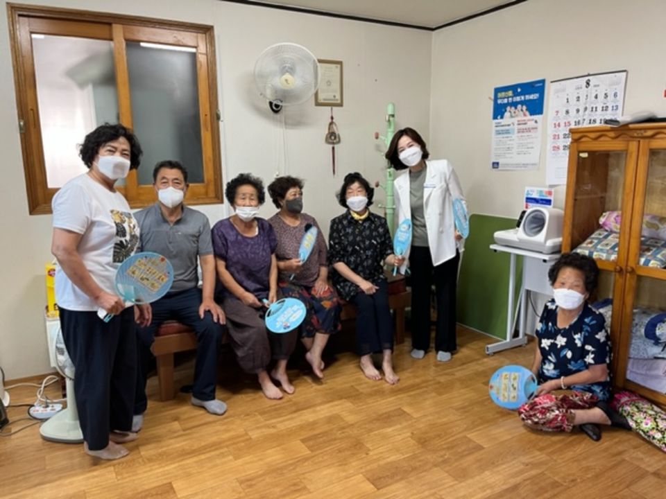 사천시 동서금동 통장협의회, 무더위쉼터 폭염대비 및 코로나19 예방 캠페인 실시