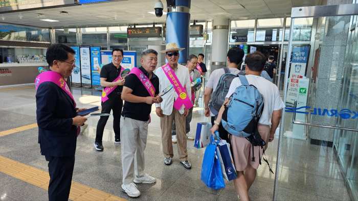 경남 고성군 대외협력관, 엑스포 성공개최 위한 홍보활동 펼쳐