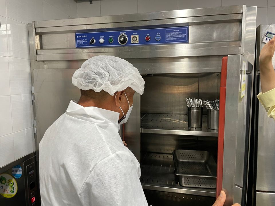 사천시, 배달음식점(김밥 전문점) 위생 점검 실시