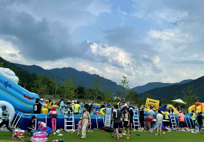 선샤인 밀양 테마파크 여름풍덩 물놀이장 성료
